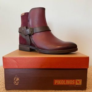 Brand new in box Pikolinos euro size 38 ankle booties.